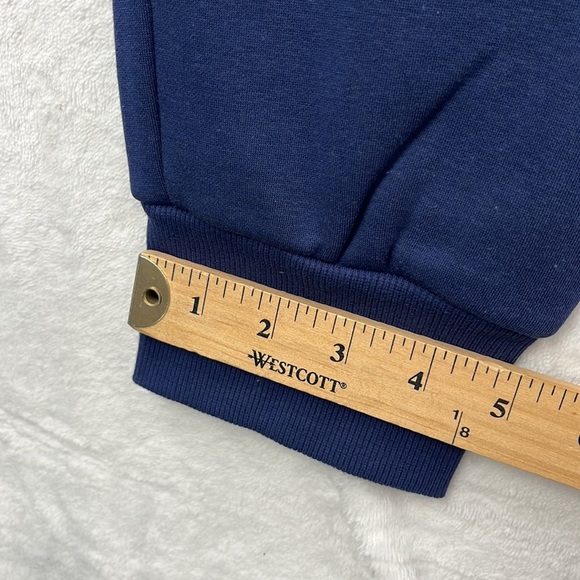 NEW Swet Tailor M Stretch Fleece Jogger Sweatpants Admiral Blue Cotton Blend Poc - Picture 6 of 11